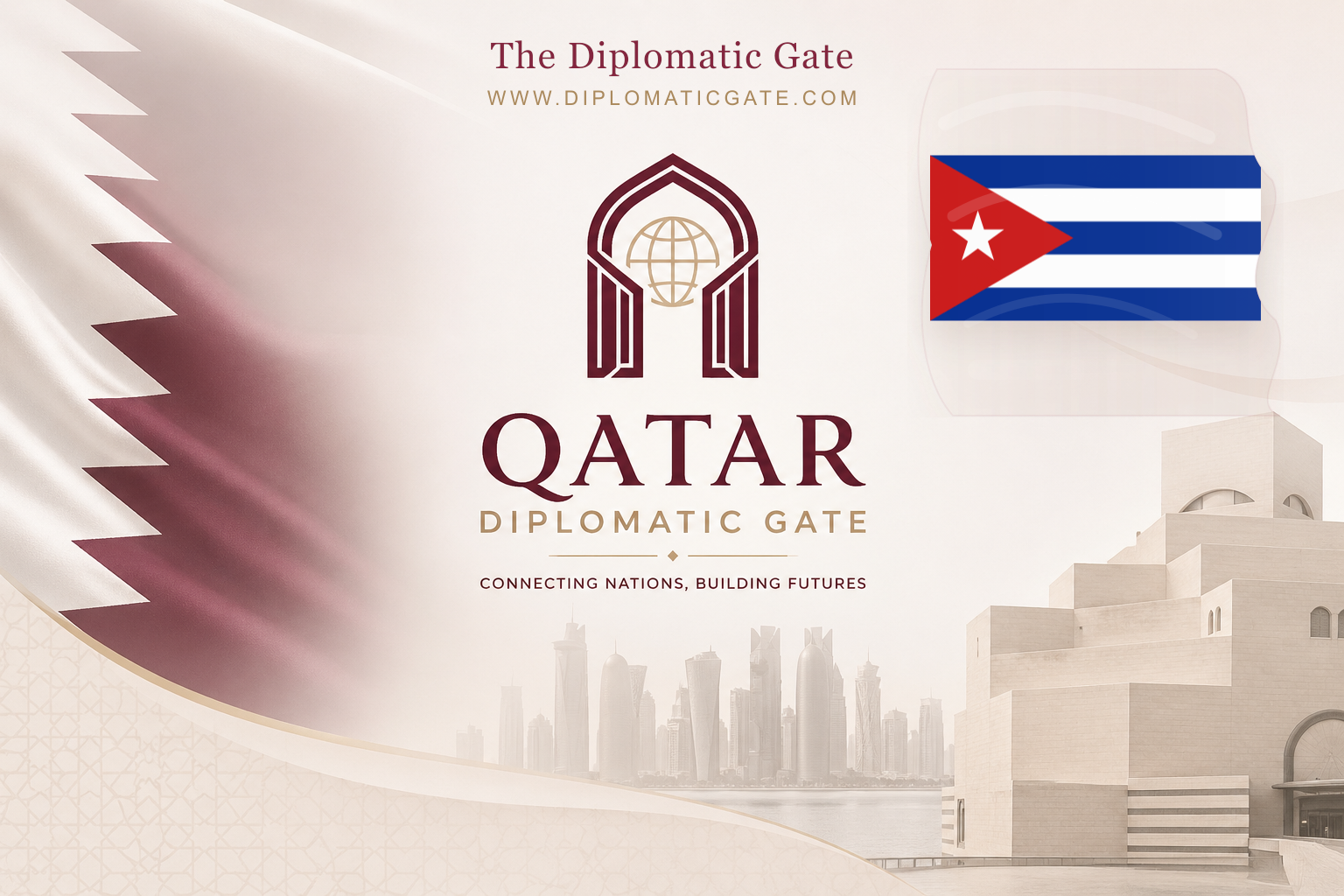The official embassy page announces the release of its first 2026 diplomatic newsletter, highlighting Cuba’s foreign policy activities, bilateral relations and embassy work in Qatar.